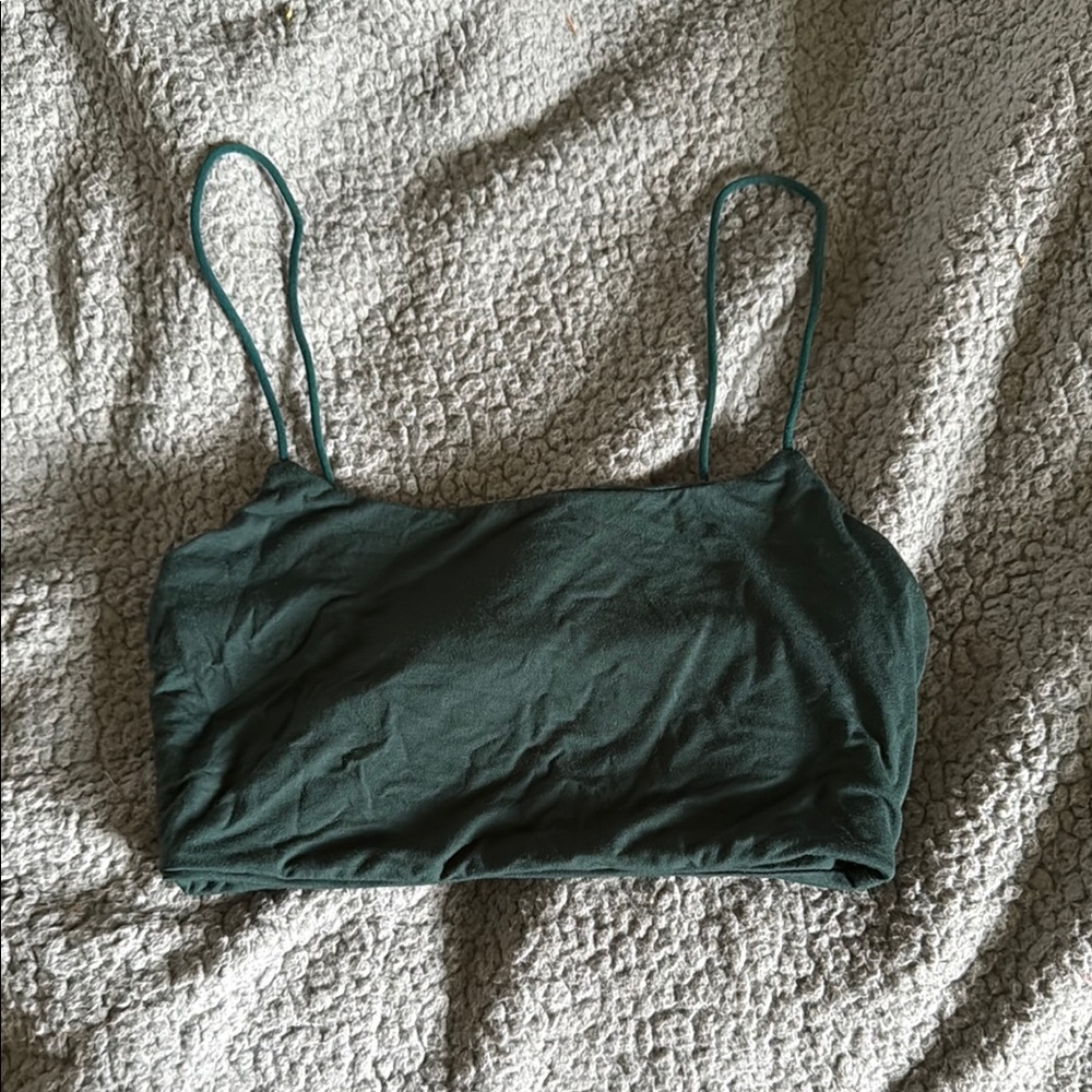 SHEIN Dark Green Camisole Top
